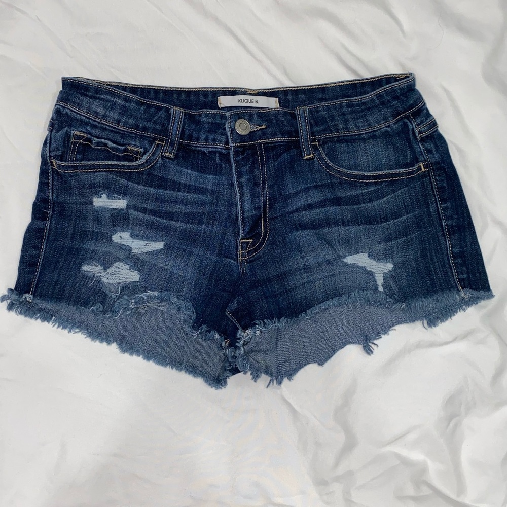 Klique B. Denim Shorts